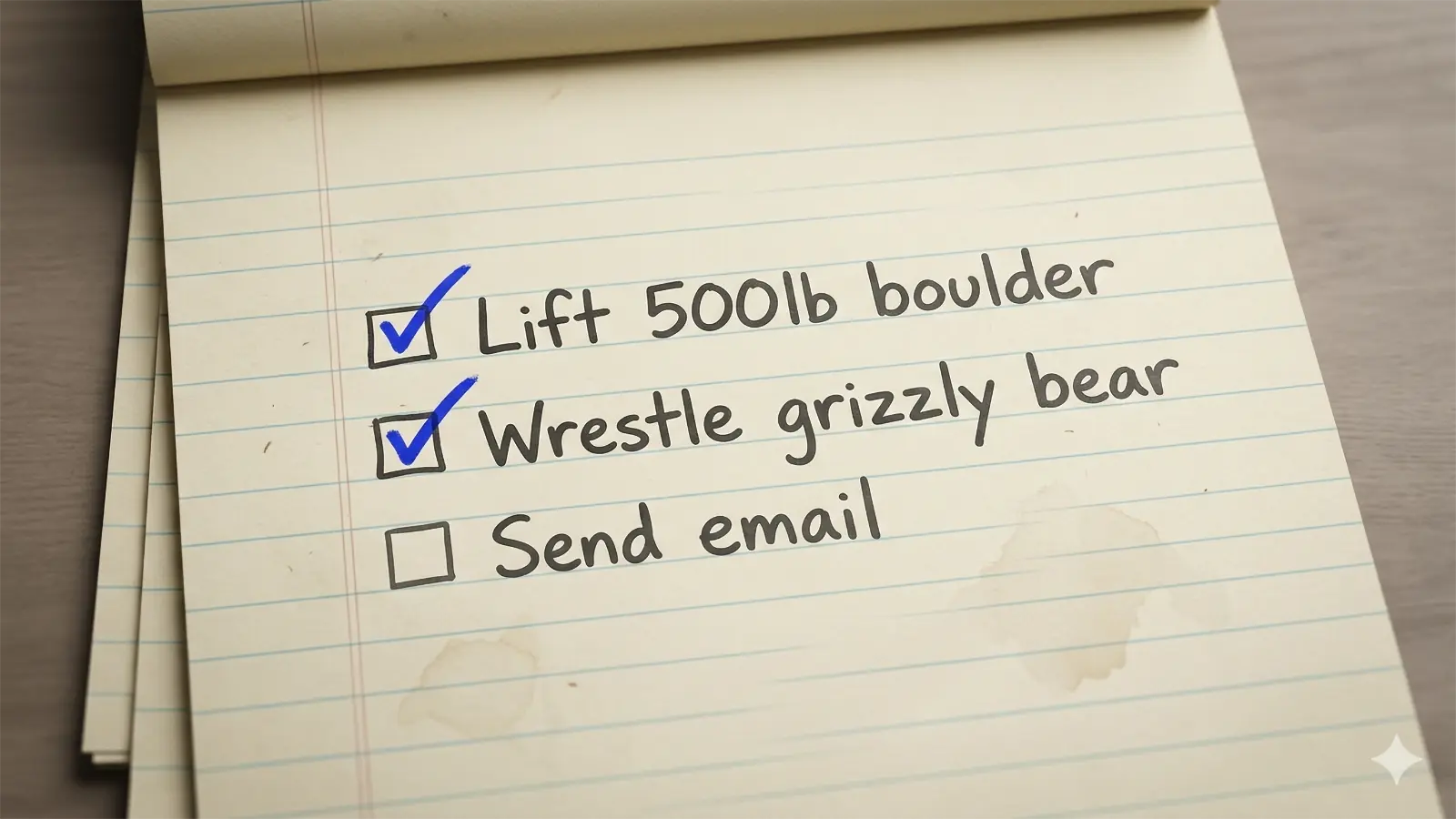 Rule #20: Do the Thing Now